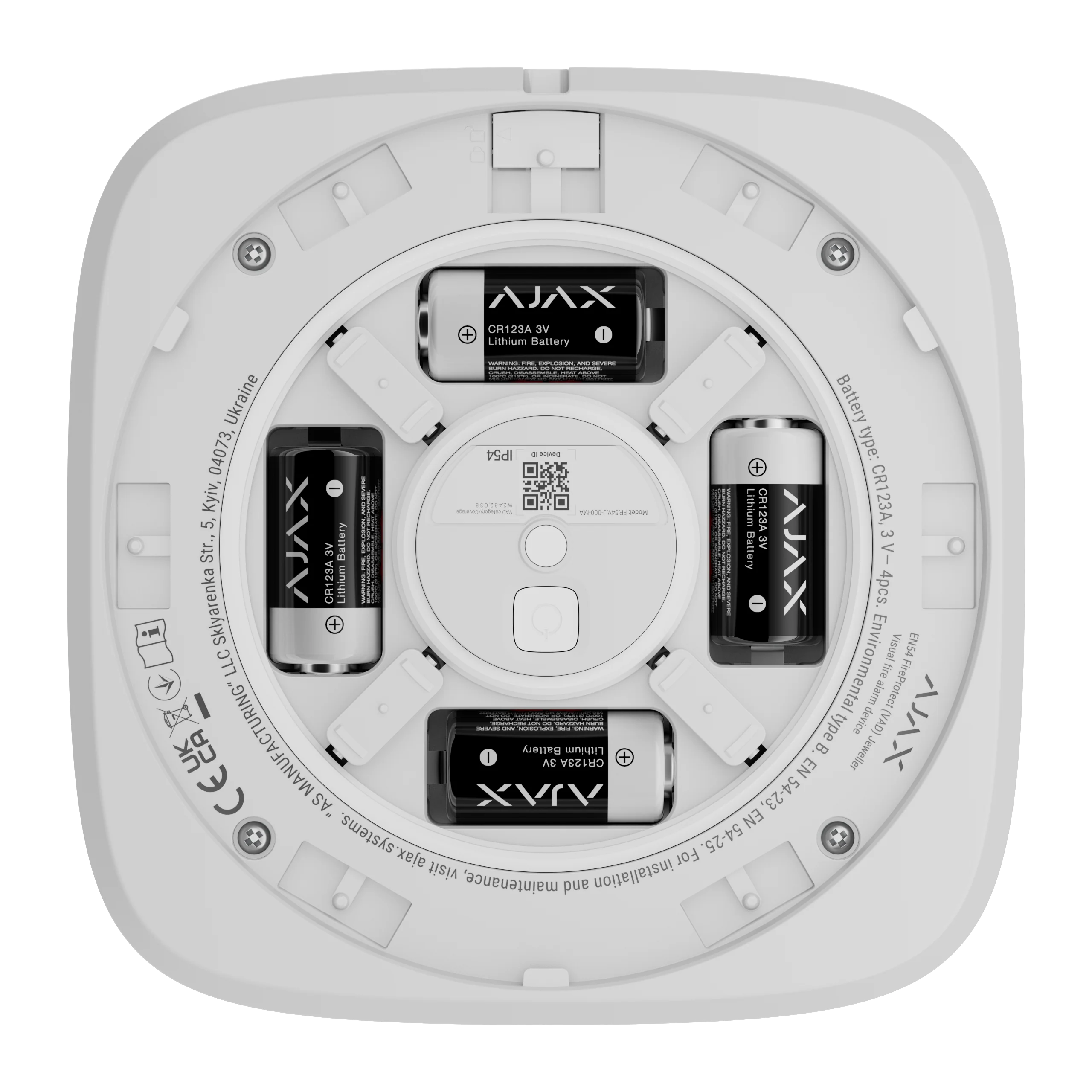 Ajax EN54 FireProtect VAD Beacon - White (AJA-118605) - Image 3