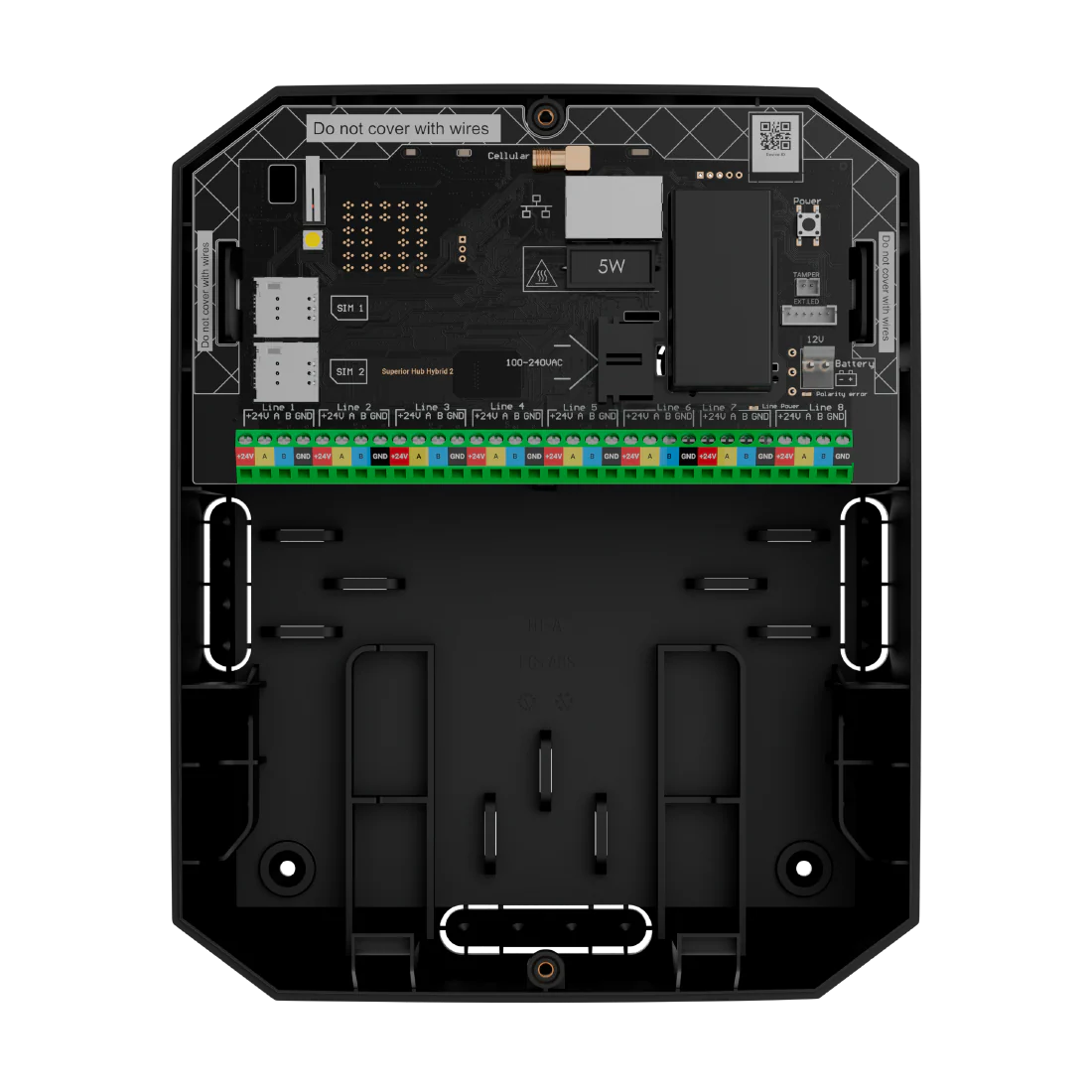 Ajax Superior Hub Hybrid 2 - Black (AJA-158765) - Image 3