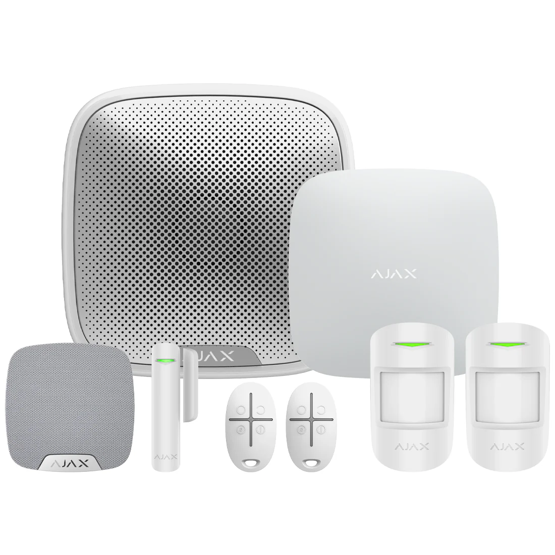 Ajax Superior Wireless Alarm Kit 2 S - White (AJA-90765)