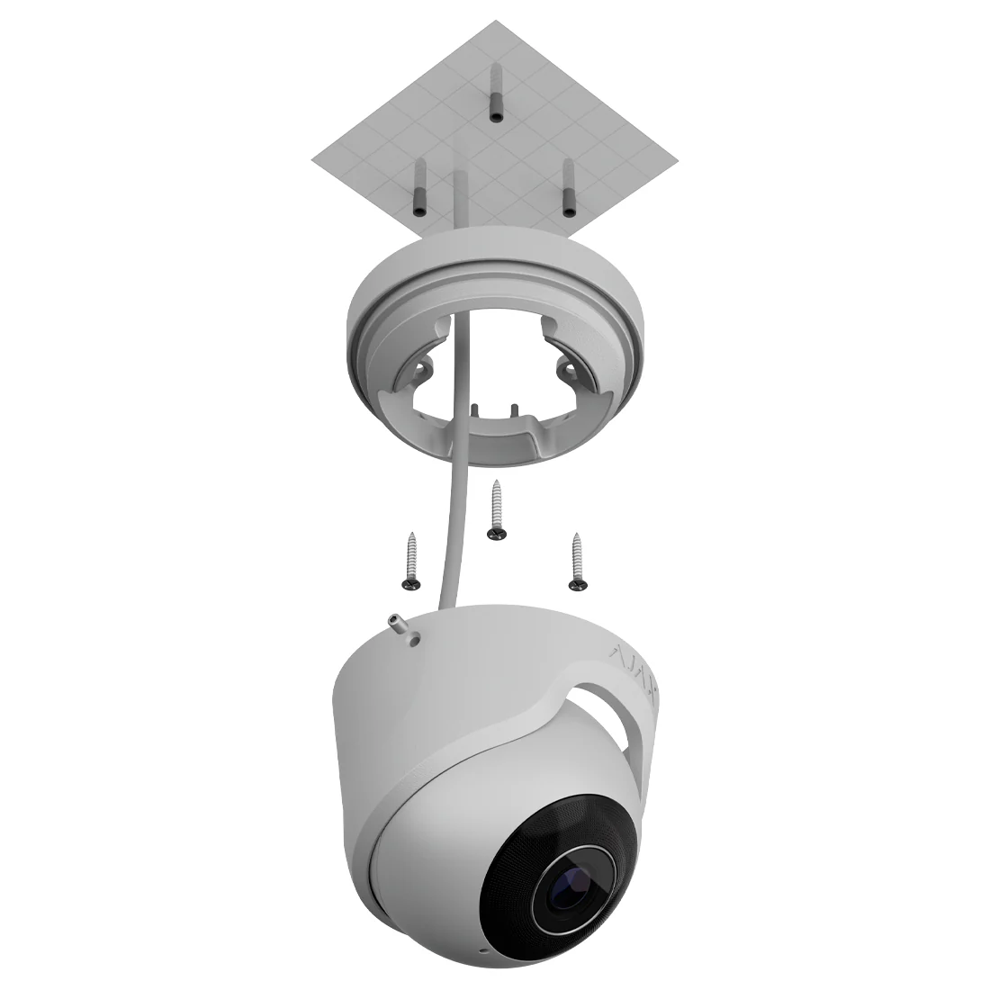Ajax TurretCam 5mp IP CCTV Camera 2.8mm - Black (AJA-64924) - Image 3