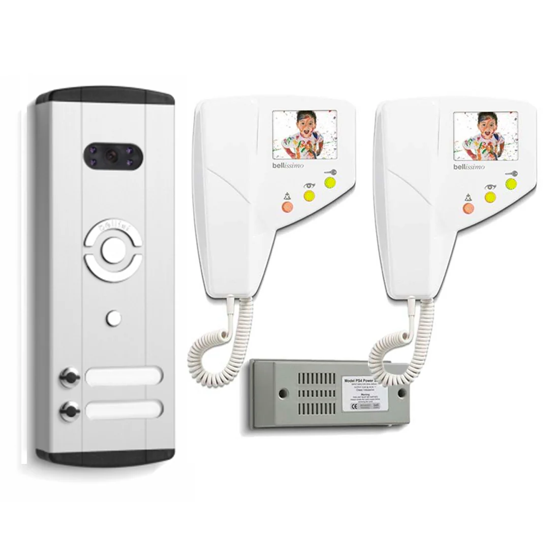 Bell 2 Button Bellini Video Door Entry Kit (BELL-BLV2)
