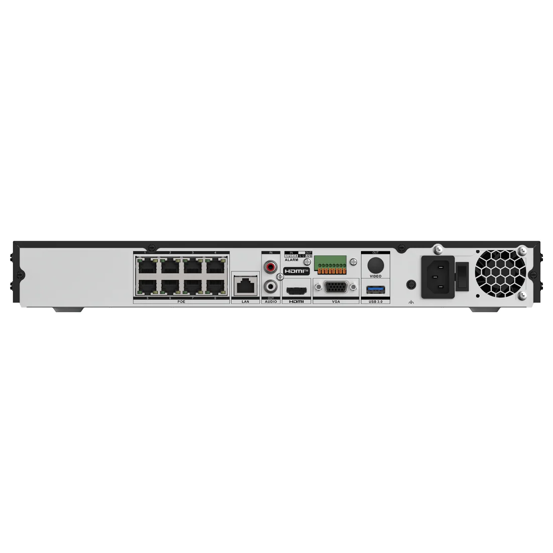 Hikvision IP AcuSeek 8ch 8K 12MP NVR - 8 POE (DS-7608NXI-I2/8P/VPRO) - Image 2