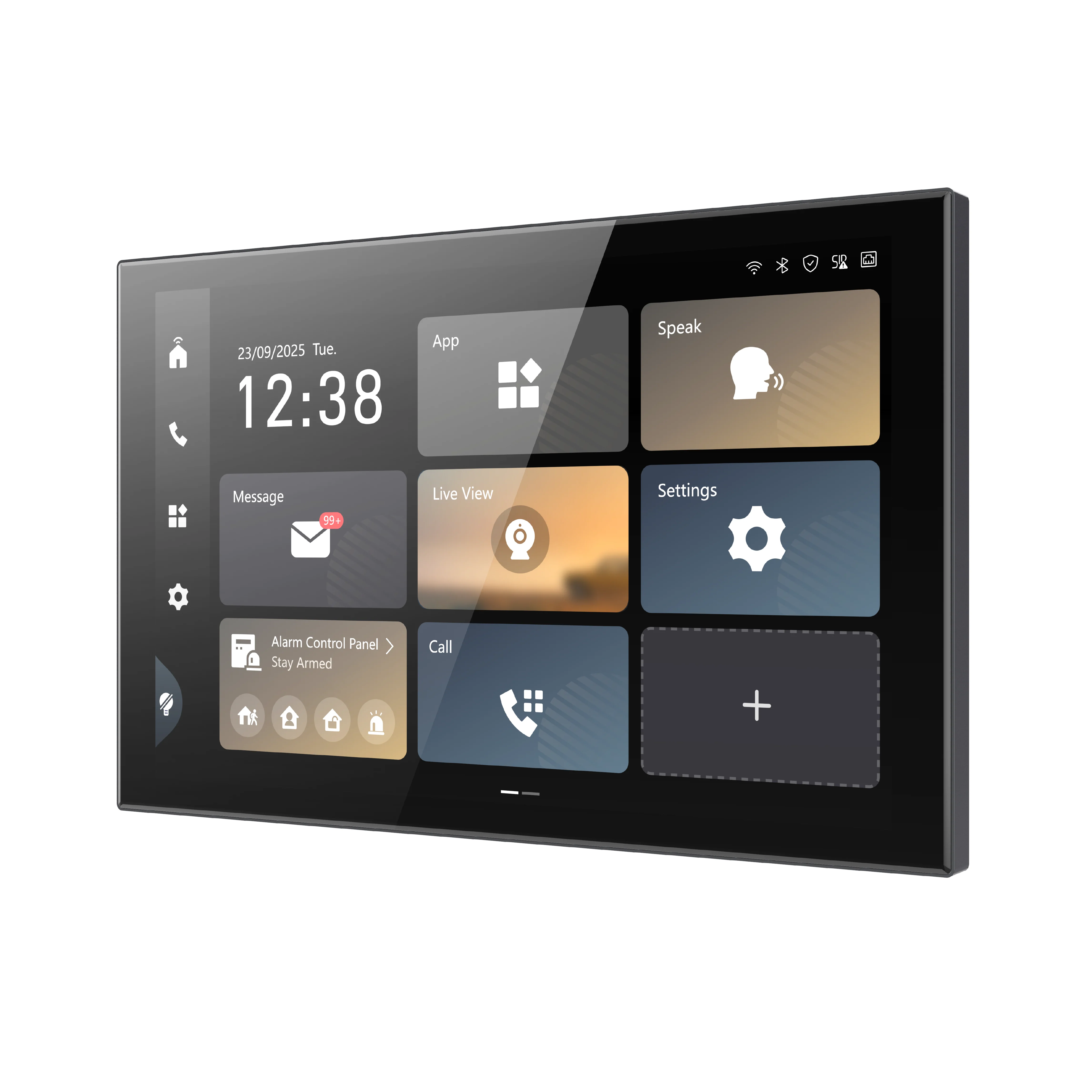 Hikvision IP Intercom 9 Series 10" Android Touch Screen Intercom Monitor (DS-KH9570-WTE1/S) - Image 3