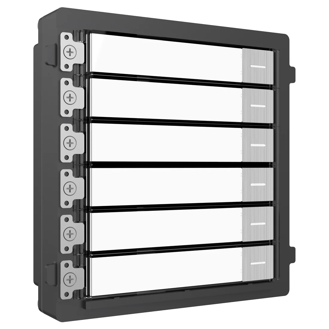 Hikvision Modular Intercom Name Tag Module - Stainless Steel (DS-KD-KK/S)