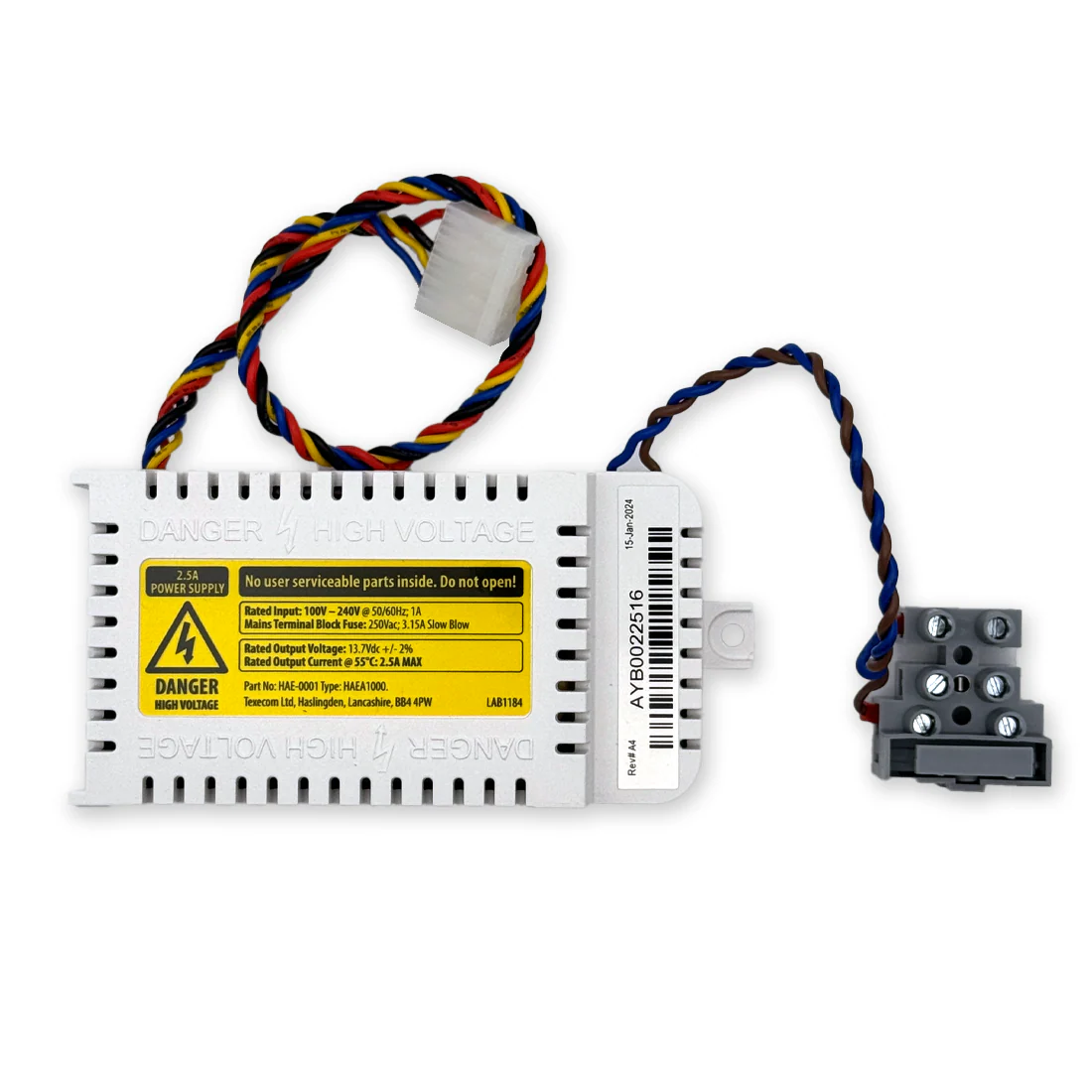 New Texecom Premier Elite 2.5Ah Internal Power Supply (HAE-0001)